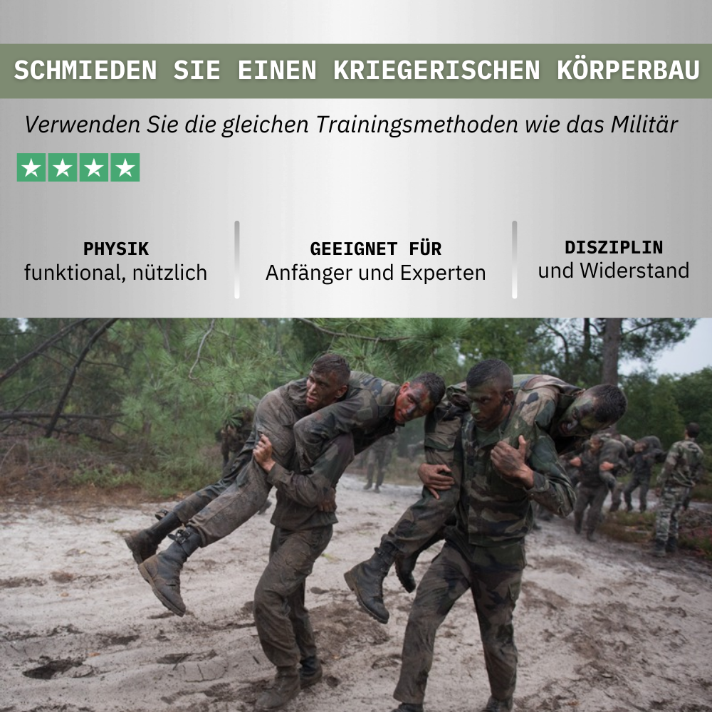 GET FIT OR DIE - 180 Tage Training ohne Geräte + CHALLENGES